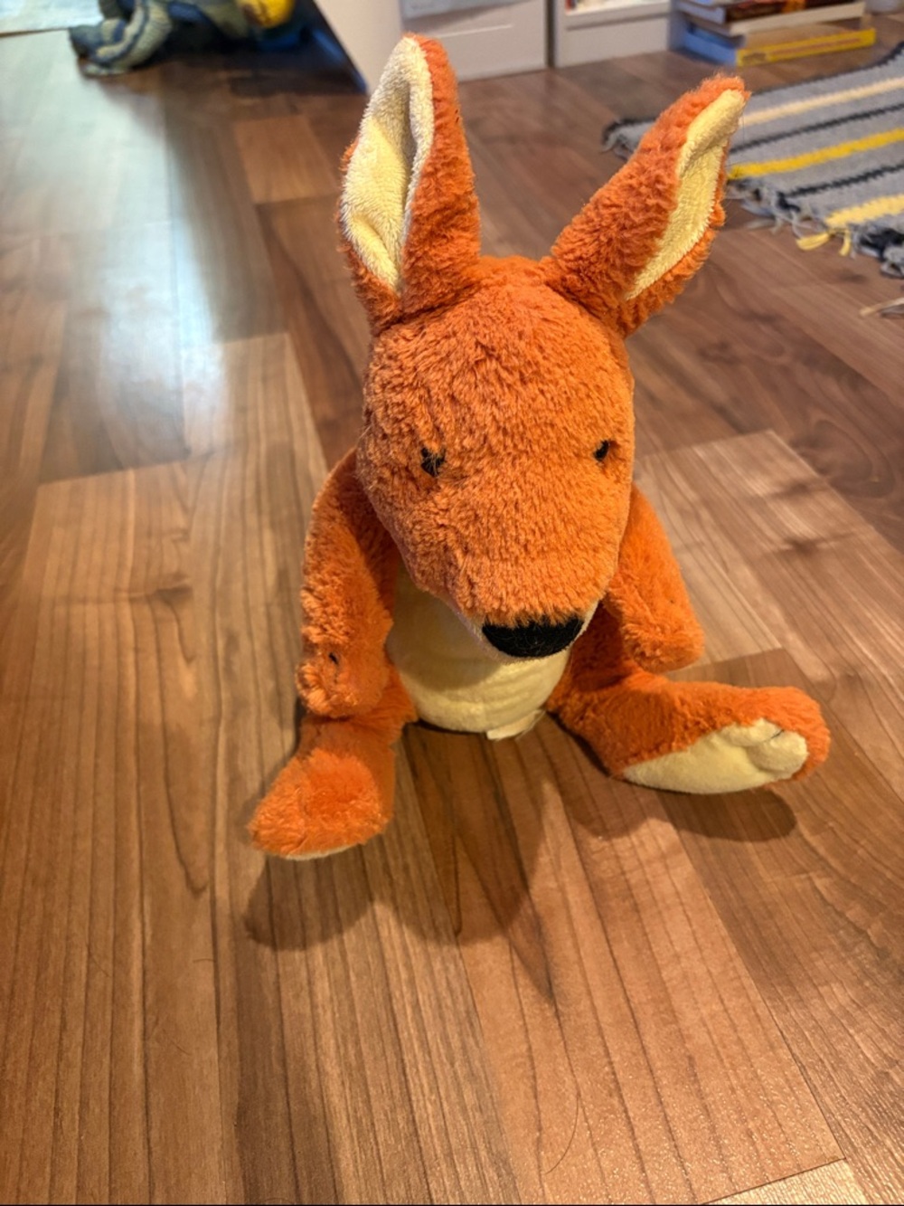 Eric Carle Kangaroo Plush 11" Orange Yellow Stuffed Toy 2011/2012 Kohl's Cares